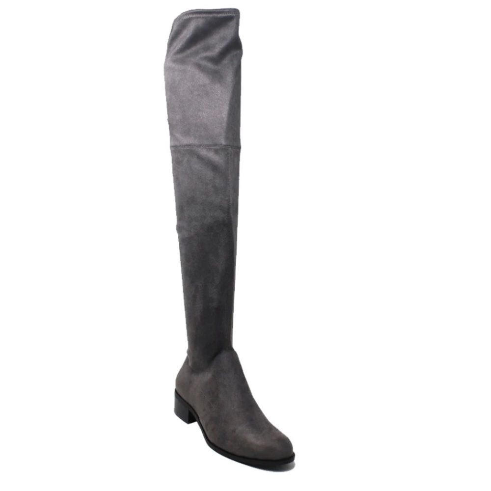 BNIB Charles David Charcoal Gammon Over the Knee Boots size 7.5
